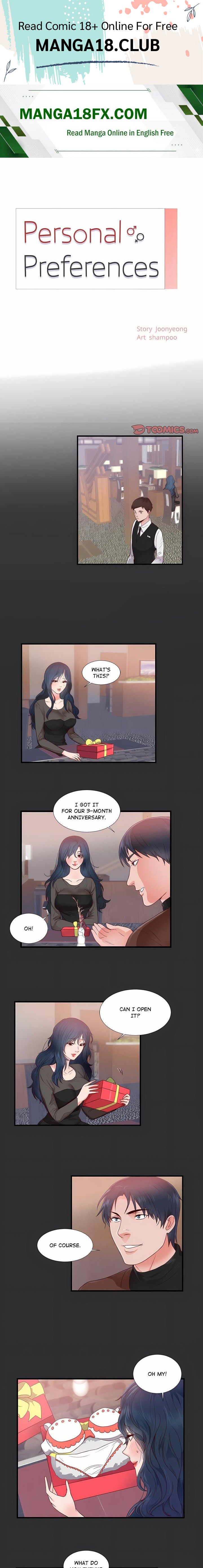 Personal Preferences — Chapter 3 - Strona 1