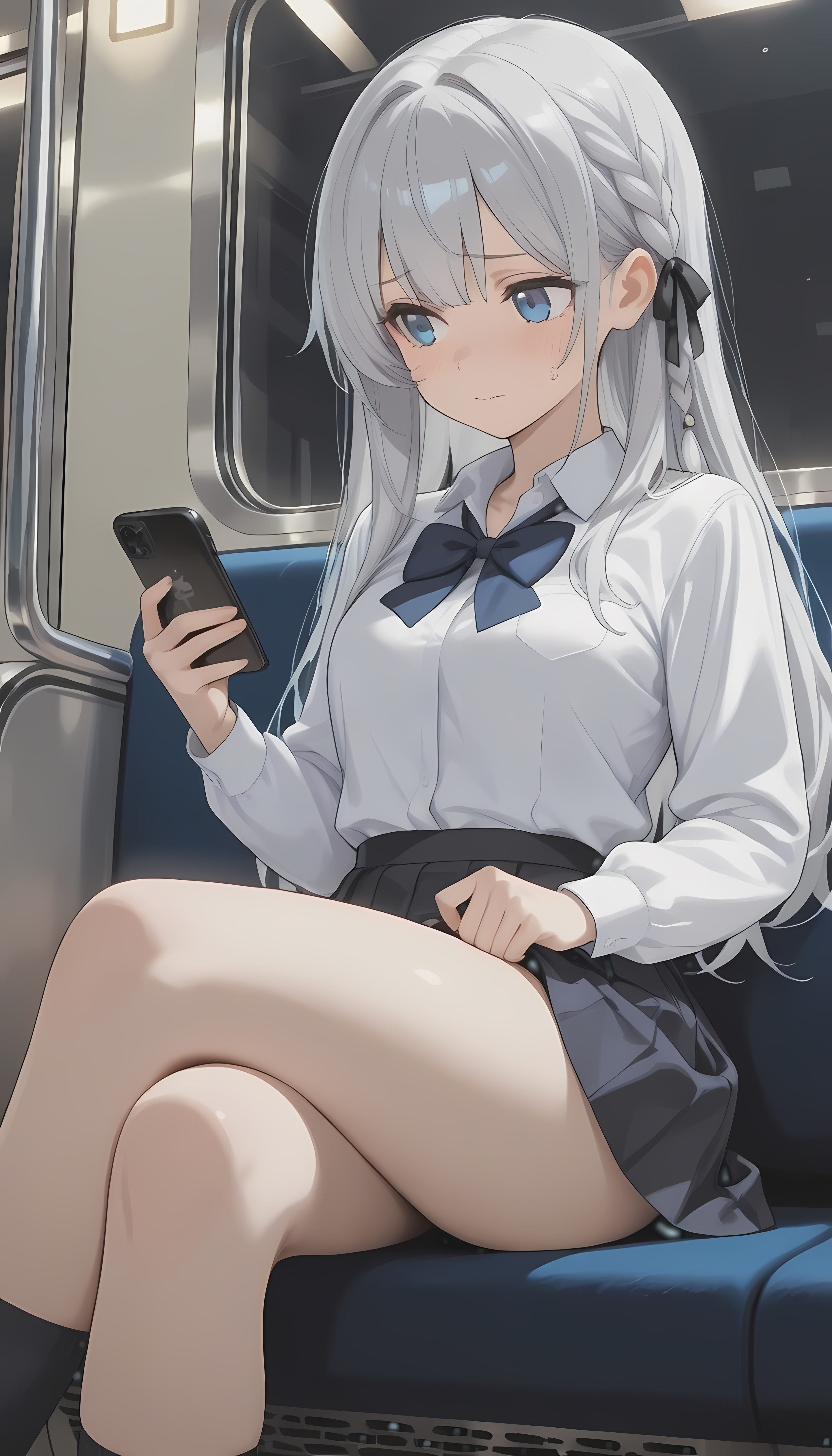 Silver Whispers on the Train — Chapter 1 - Page 2